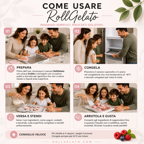 RollGelato - Piastra Refrigerante + eBook