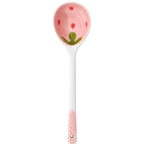 Cucchiaio in Ceramica Strawberry Style